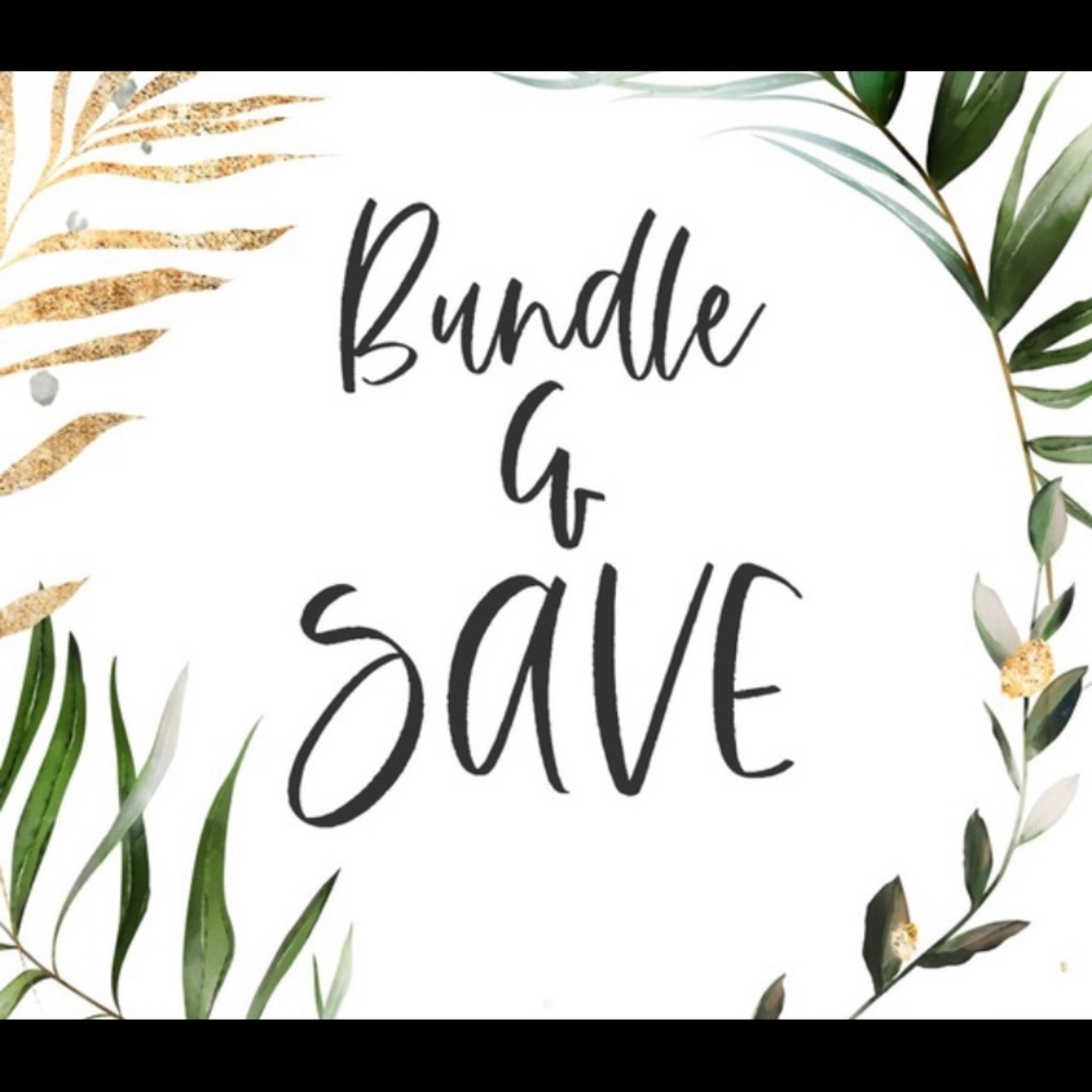 Discounts on pricing and shipping when you bundle!
